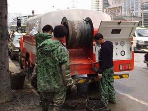 高壓車疏通管道